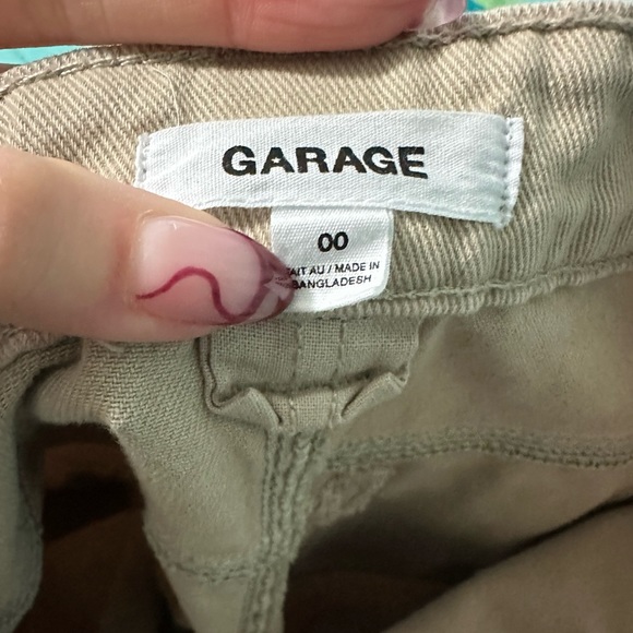 Garage Dani Carpenter Pant in String, size 00 - Picture 5 of 5